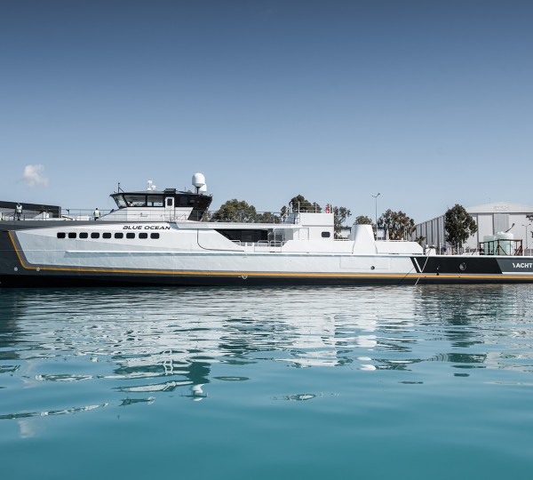 damen yacht blue ocean